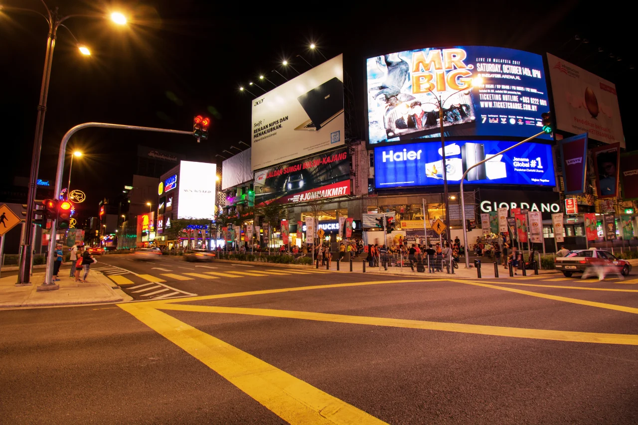 Malaysia Tour Package Bukit Bintang Night Town