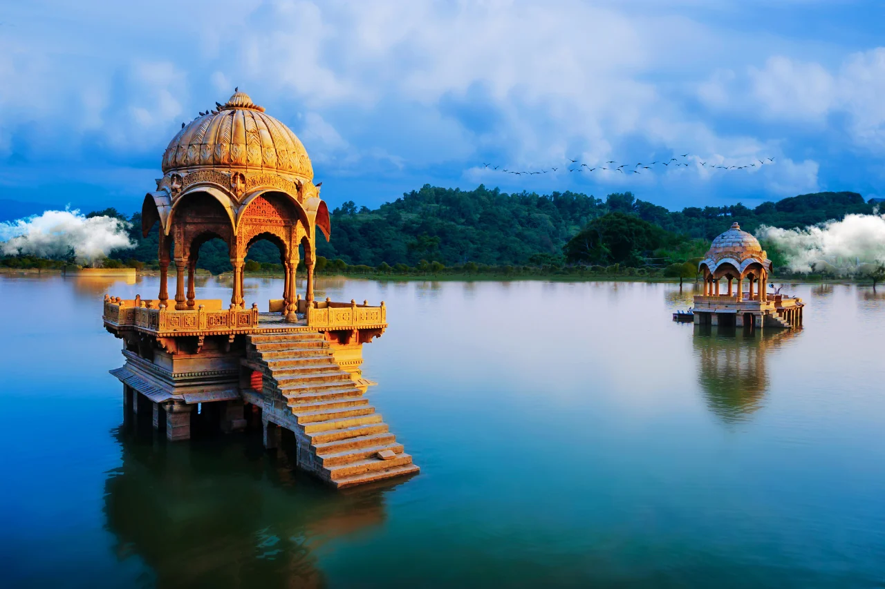 Rajasthan Tour Package Gadisar Lake at Jaisalmer