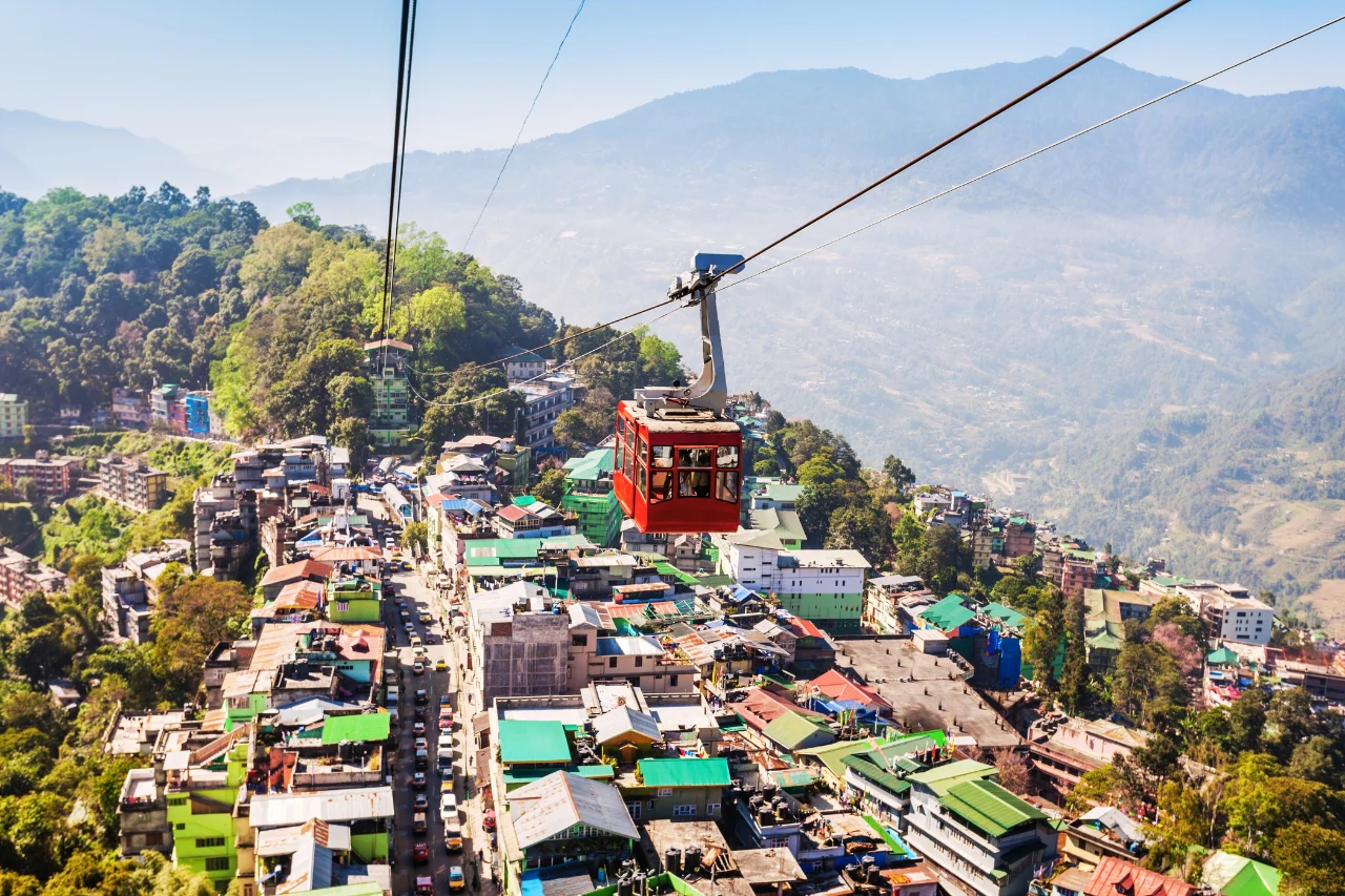 Sikkim Tour Package Gangtok Ropeway