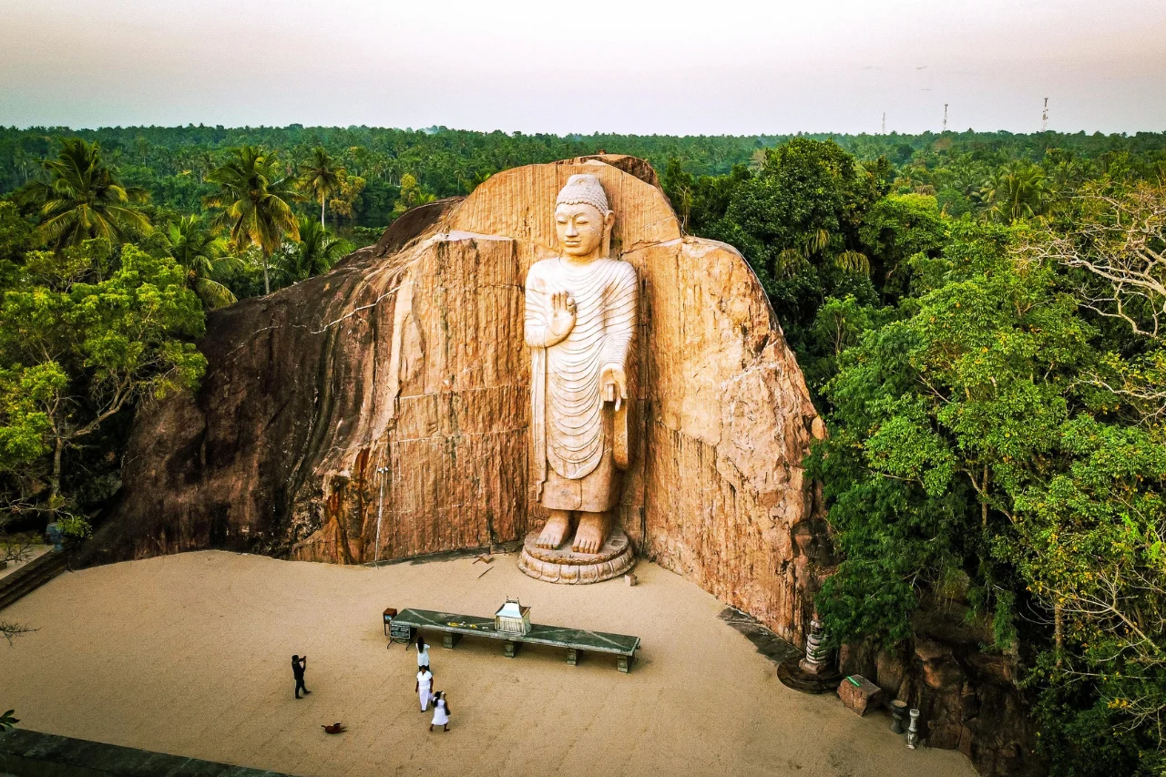 Sri Lanka Tour Package Majestic Buddha Statue in Sri Lanka